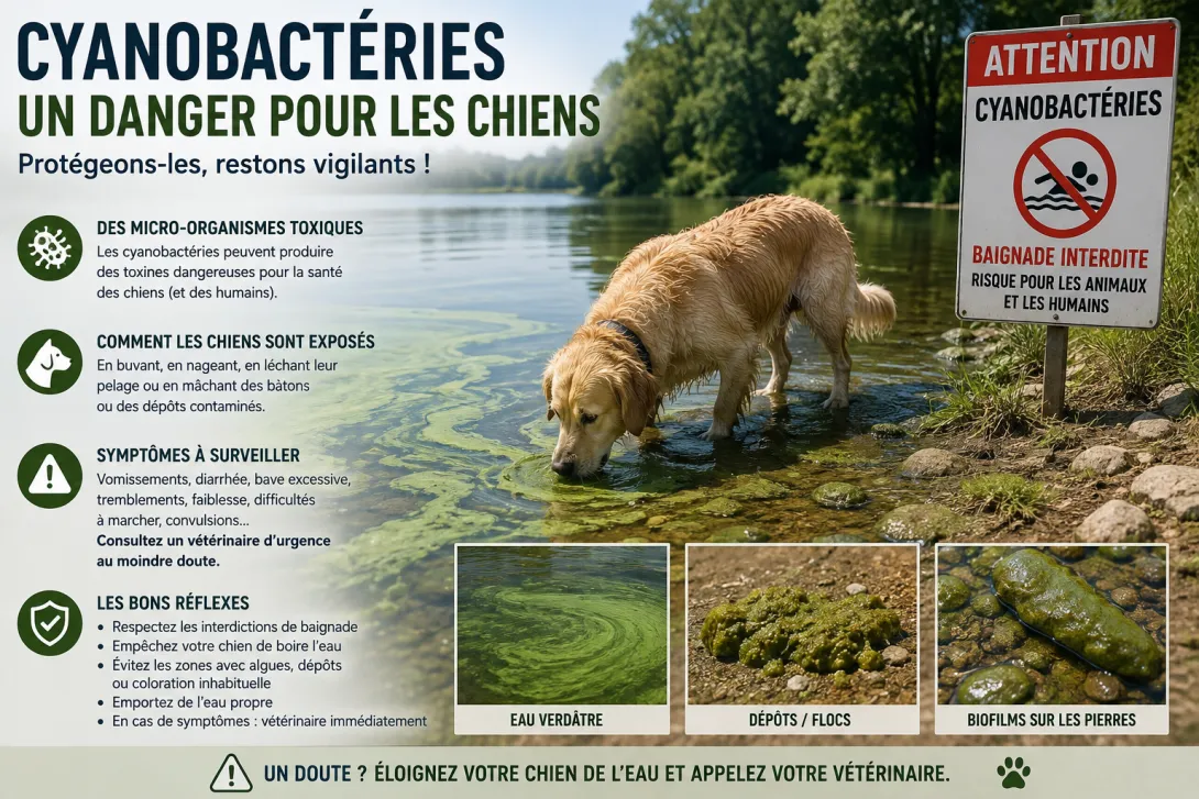 Cyanobactéries : DANGER !